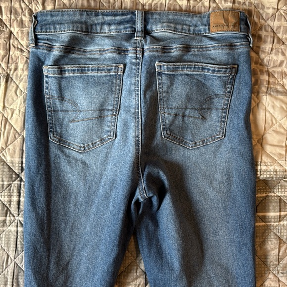 Out of Stock American Eagle The Stacked Hi-Waist Skinny Jeans - Picture 5 of 7